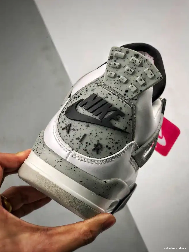 Rep OG (nike) 4 840606-192 White Cement Air Jordan 0511